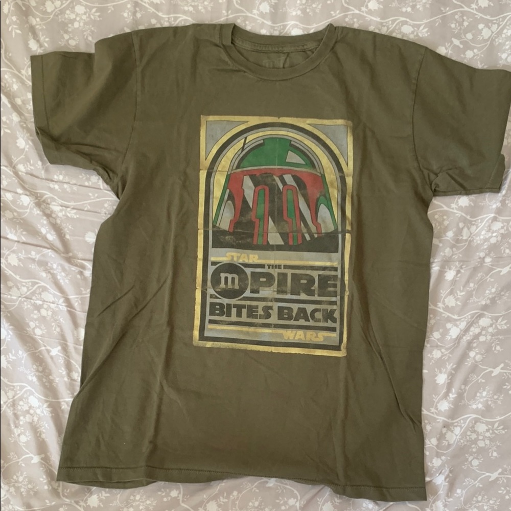M&M'S Star Wars Olive Green Tee